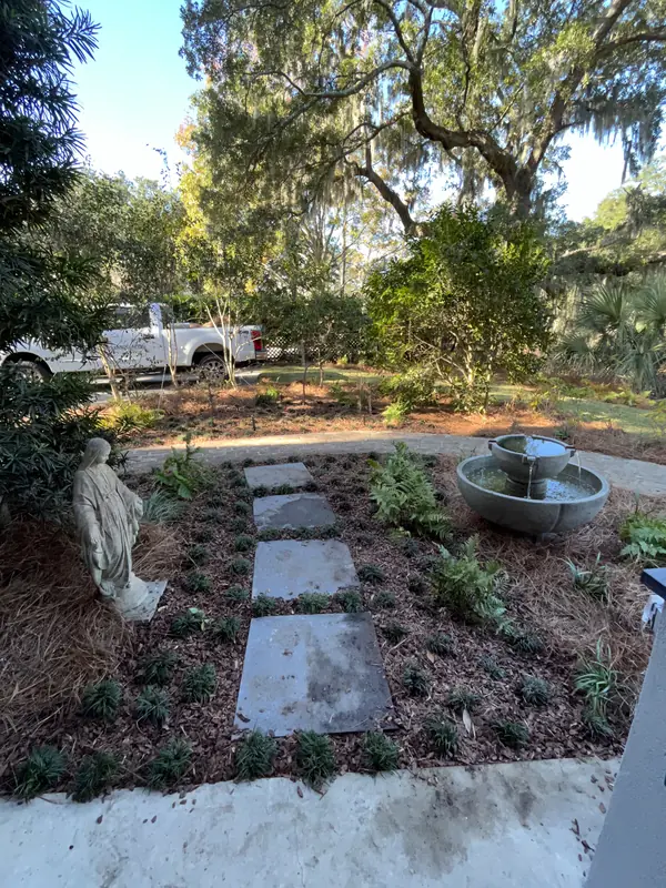 Japanese maple fountain oasis in James Island, SC Japanese maple fountain oasis on James Island, SC