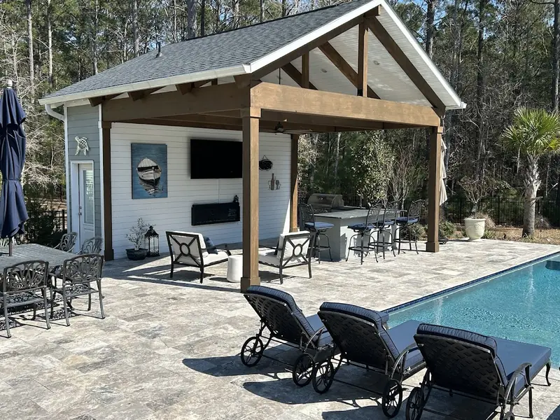 Resort-Style Pool Pavilion — Mount Pleasant, SC