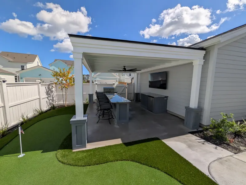 Modern pergola kitchen in Summerville, SC